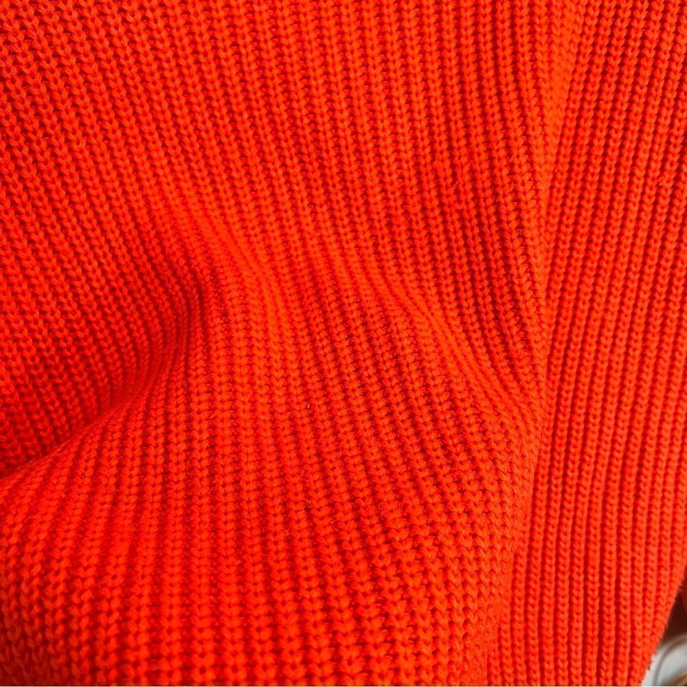 Kenneth Cole Orange knit Sweater - Picture 6 of 6
